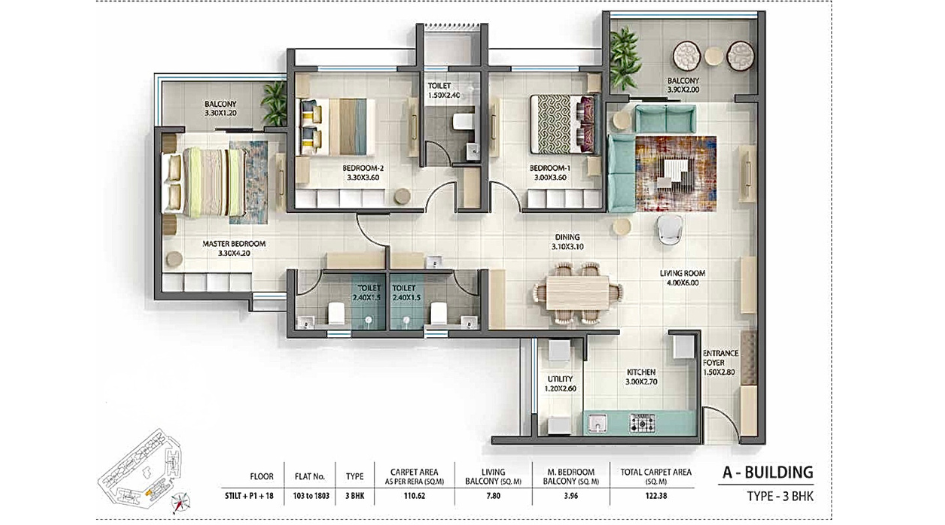Aalaap-I-Floor-Plan-3-BHK